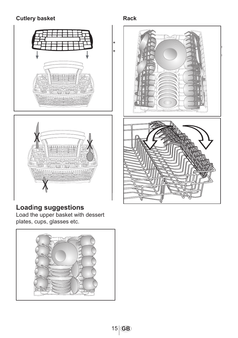 Load i ng suggestions | Blomberg GSS 9482 X20 User Manual | Page 16 / 34