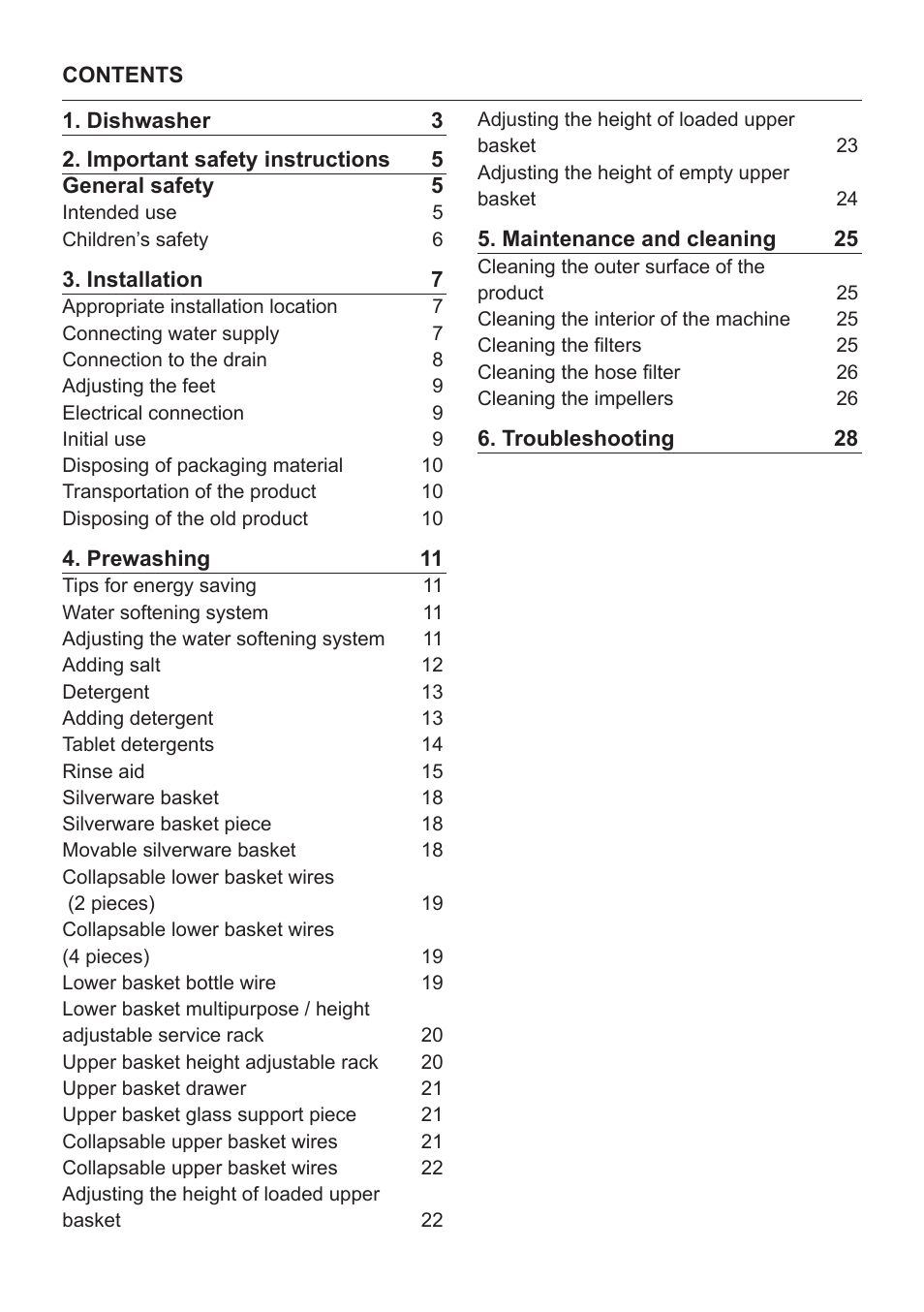 Blomberg GSN 9122 User Manual | Page 3 / 35