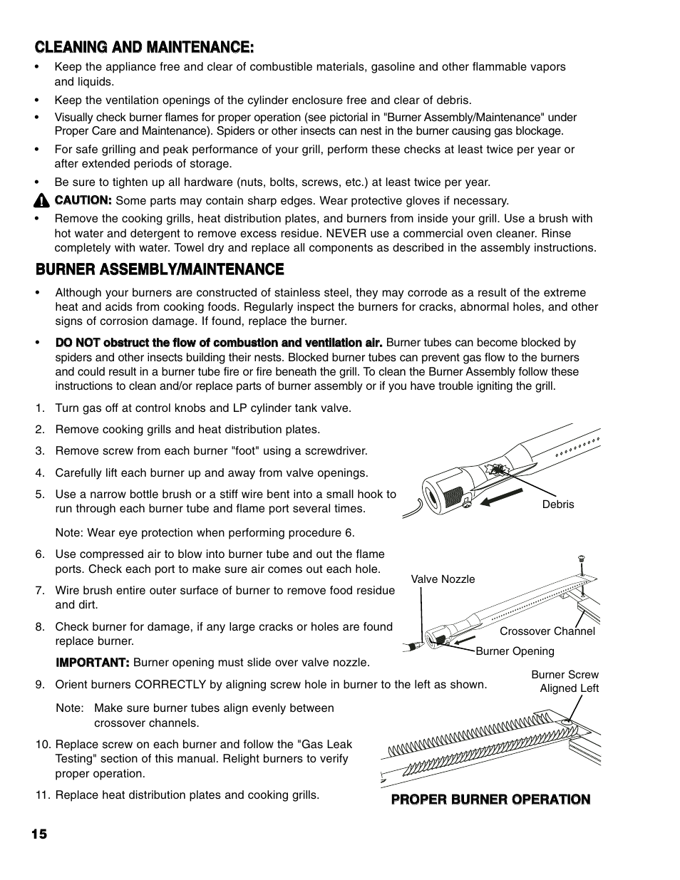 Brinkmann Series 6419 User Manual | Page 16 / 64