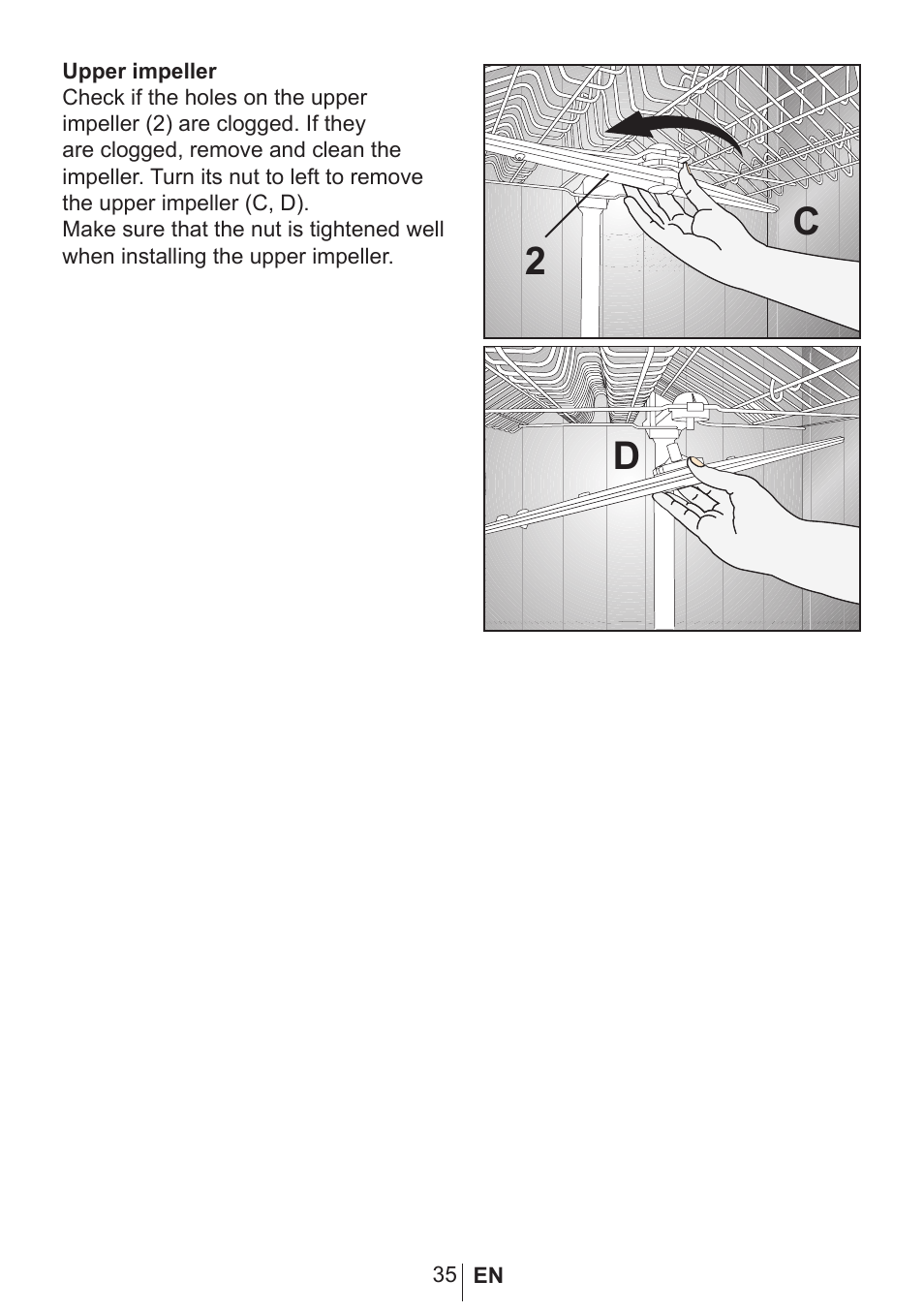 Blomberg GSN 9470 XSP User Manual | Page 36 / 43