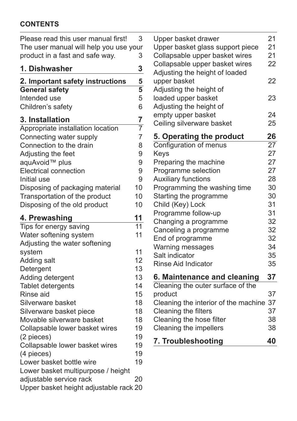 Blomberg GSN 9583 XB630 User Manual | Page 3 / 47