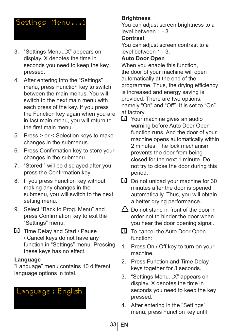 Blomberg GSN 9583 XB630 User Manual | Page 34 / 47