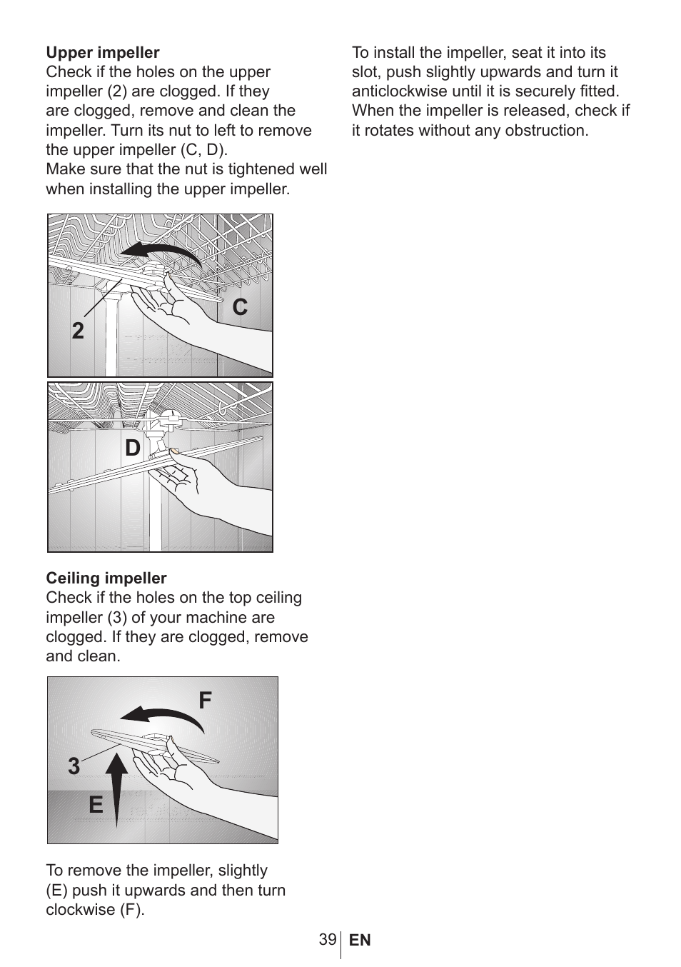 Blomberg GSN 9583 XB630 User Manual | Page 40 / 47