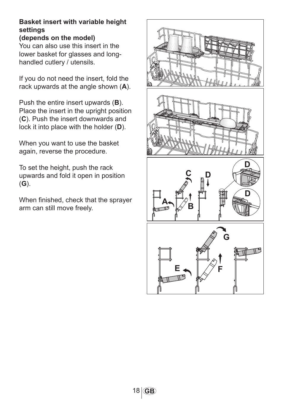 Blomberg GSN 9583 A630 User Manual | Page 19 / 45