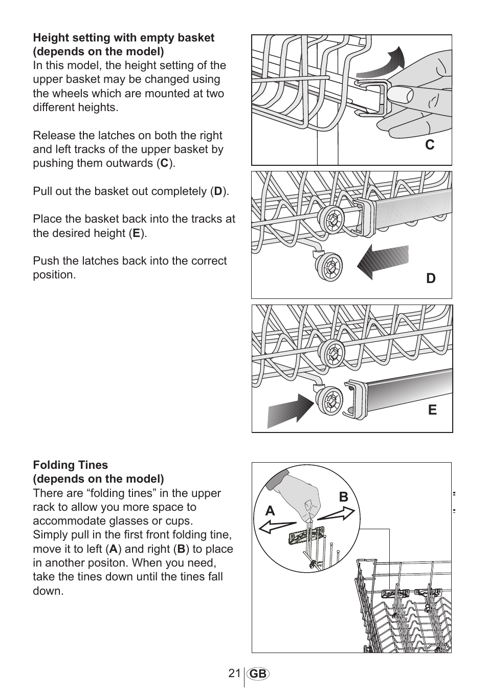 Blomberg GSN 9583 A630 User Manual | Page 22 / 45