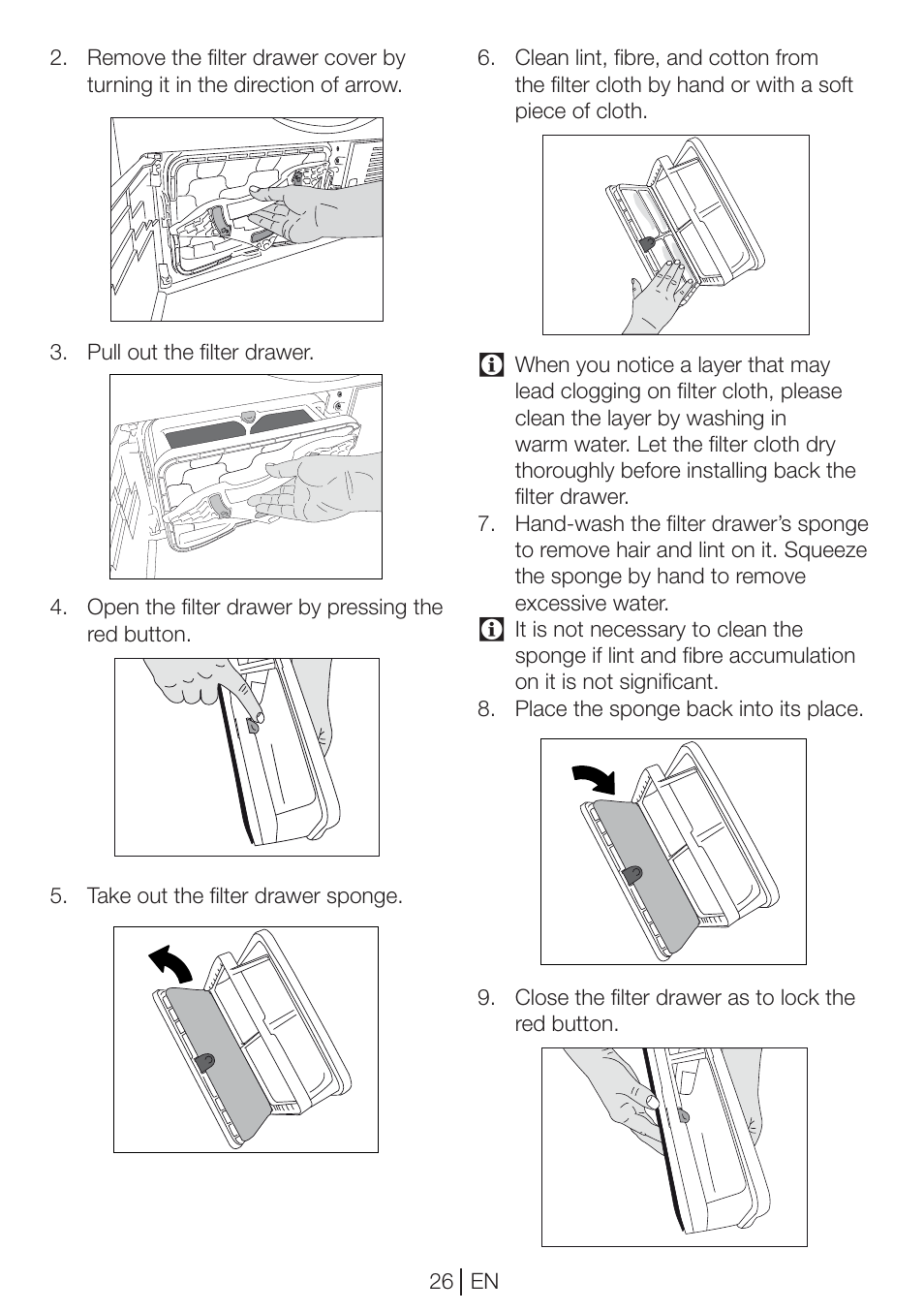 Blomberg TKF 8451 WZ GC 50 User Manual | Page 26 / 56