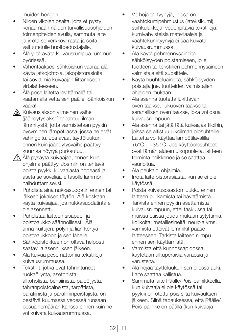 Blomberg TKF 8451 WZ GC 50 User Manual | Page 32 / 56