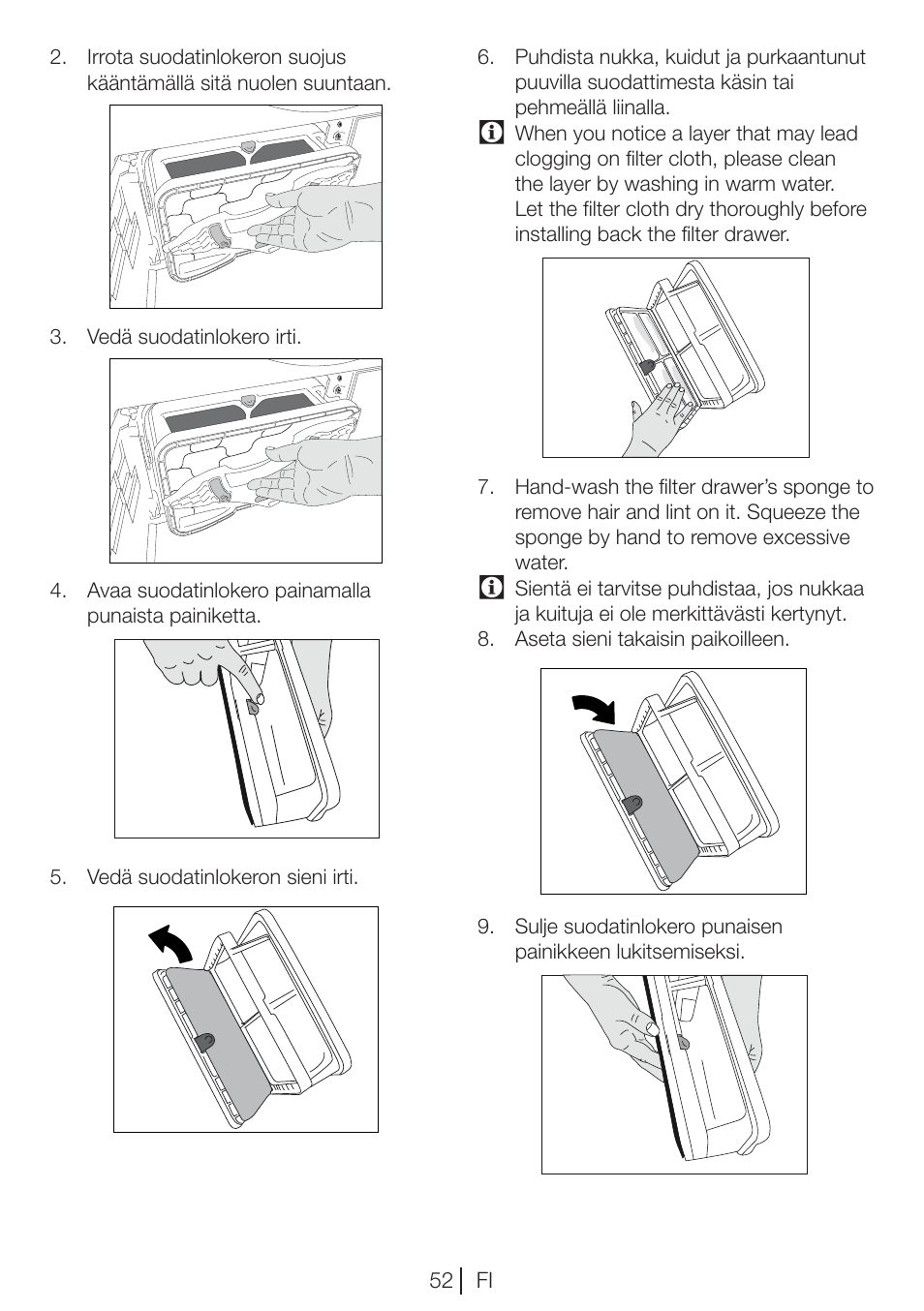Blomberg TKF 8451 WZ GC 50 User Manual | Page 52 / 56