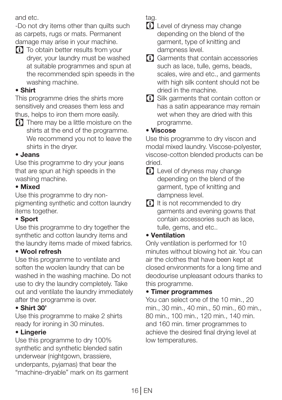 Blomberg TKF 7451 AG 50 User Manual | Page 16 / 56