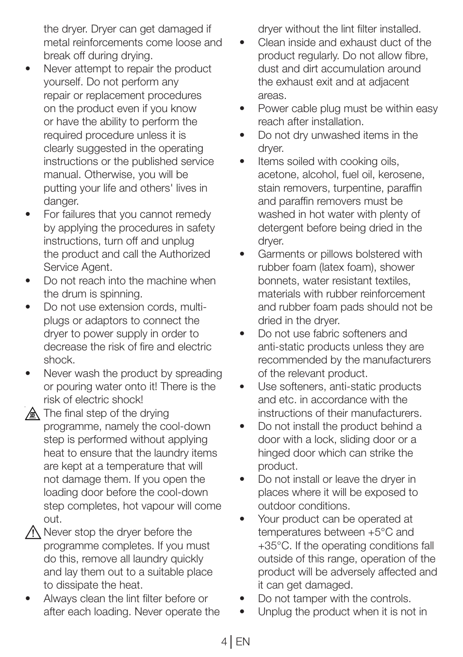Blomberg TKF 7451 AG 50 User Manual | Page 4 / 56