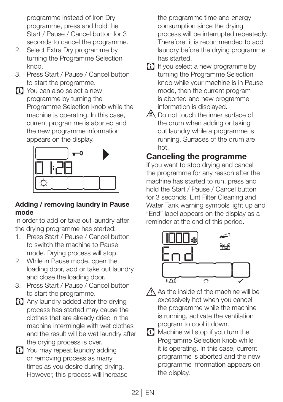 Blomberg TKF 7451 A 30 User Manual | Page 22 / 56