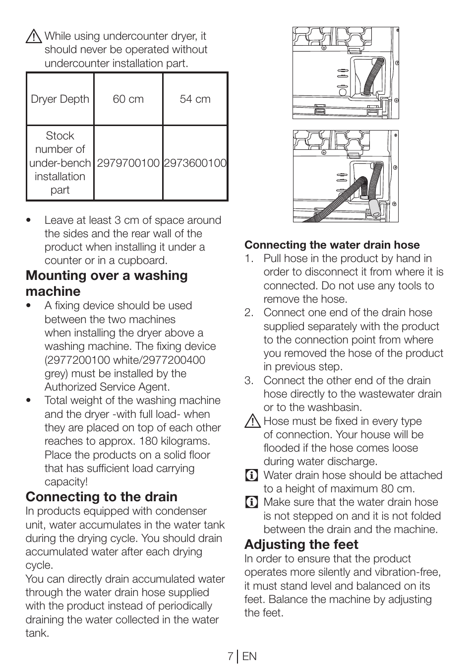 Blomberg TKF 7451 A 30 User Manual | Page 7 / 56