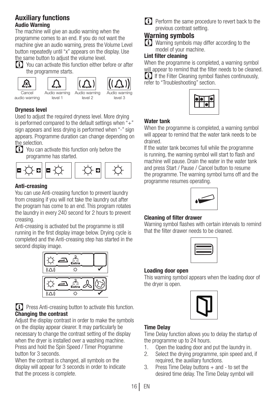 Blomberg TKF 8451 SGC 30 User Manual | Page 16 / 48