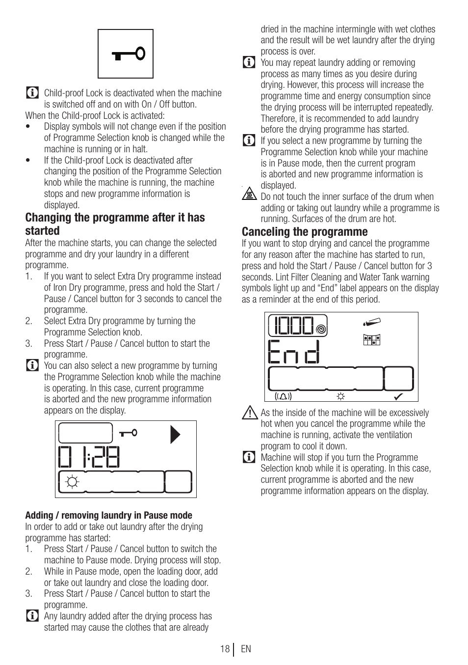 Blomberg TKF 8451 SGC 30 User Manual | Page 18 / 48