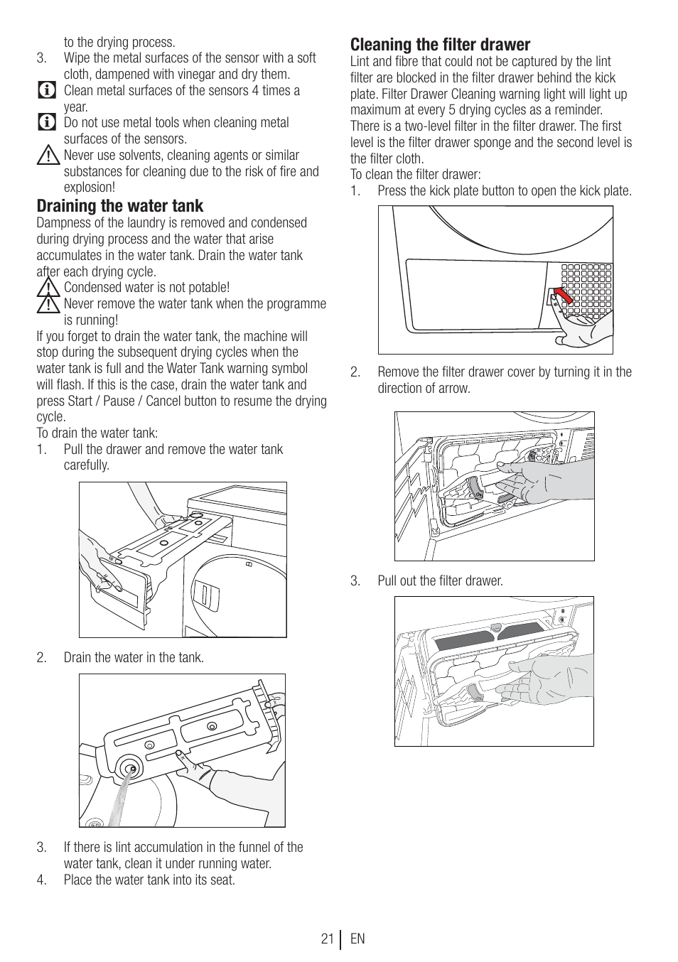 Blomberg TKF 8451 SGC 30 User Manual | Page 21 / 48