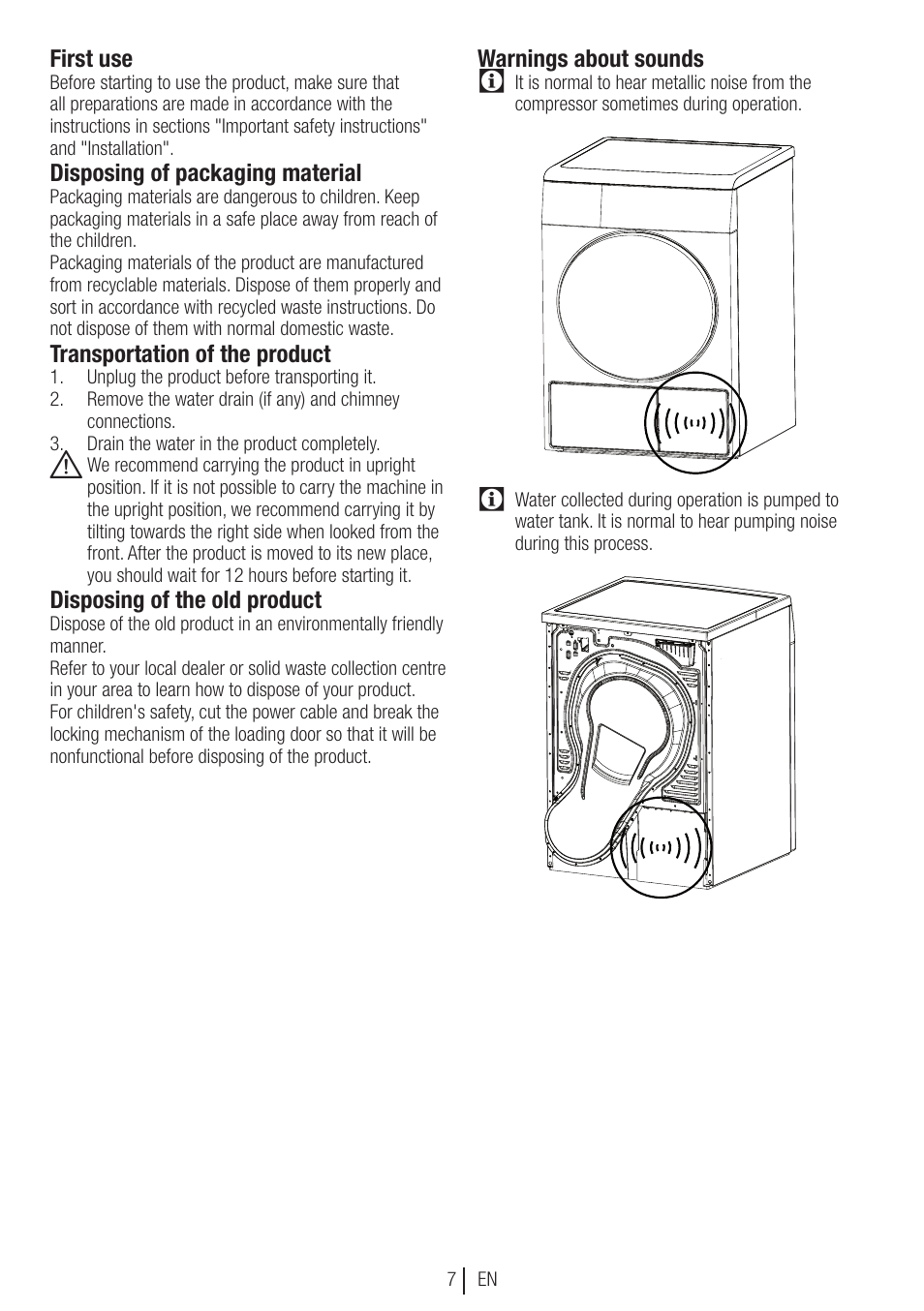 Blomberg TKF 8451 SGC 30 User Manual | Page 7 / 48