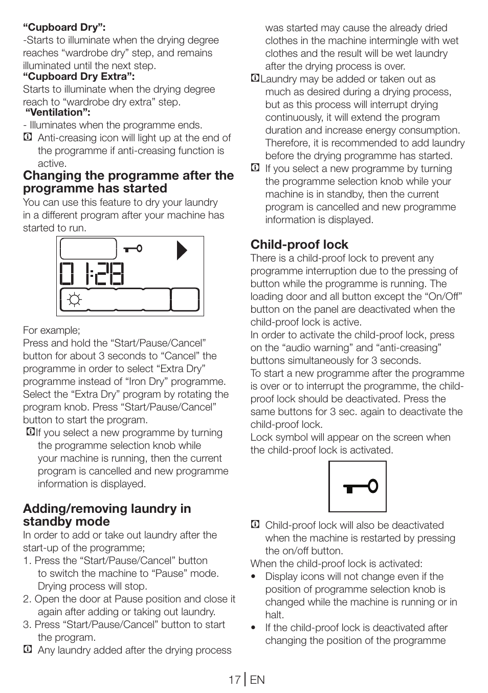Blomberg TKF 8461 AGC User Manual | Page 17 / 44
