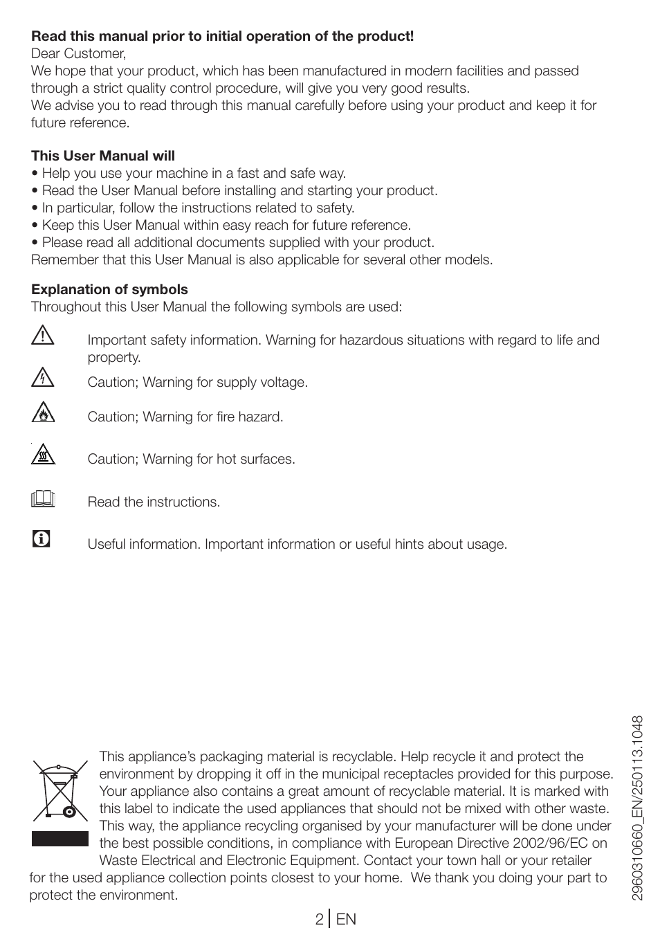 Blomberg TKF 8461 AGC User Manual | Page 2 / 44