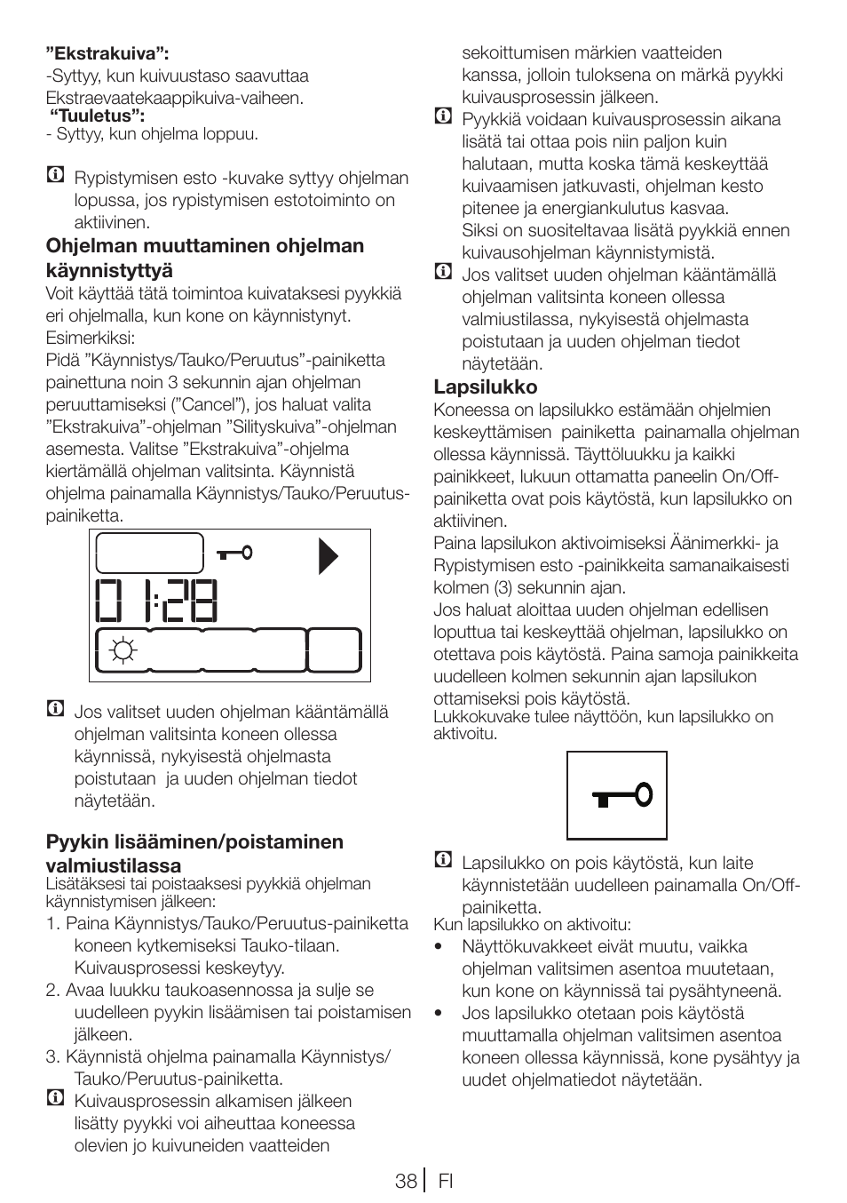 Blomberg TKF 8461 AGC User Manual | Page 38 / 44