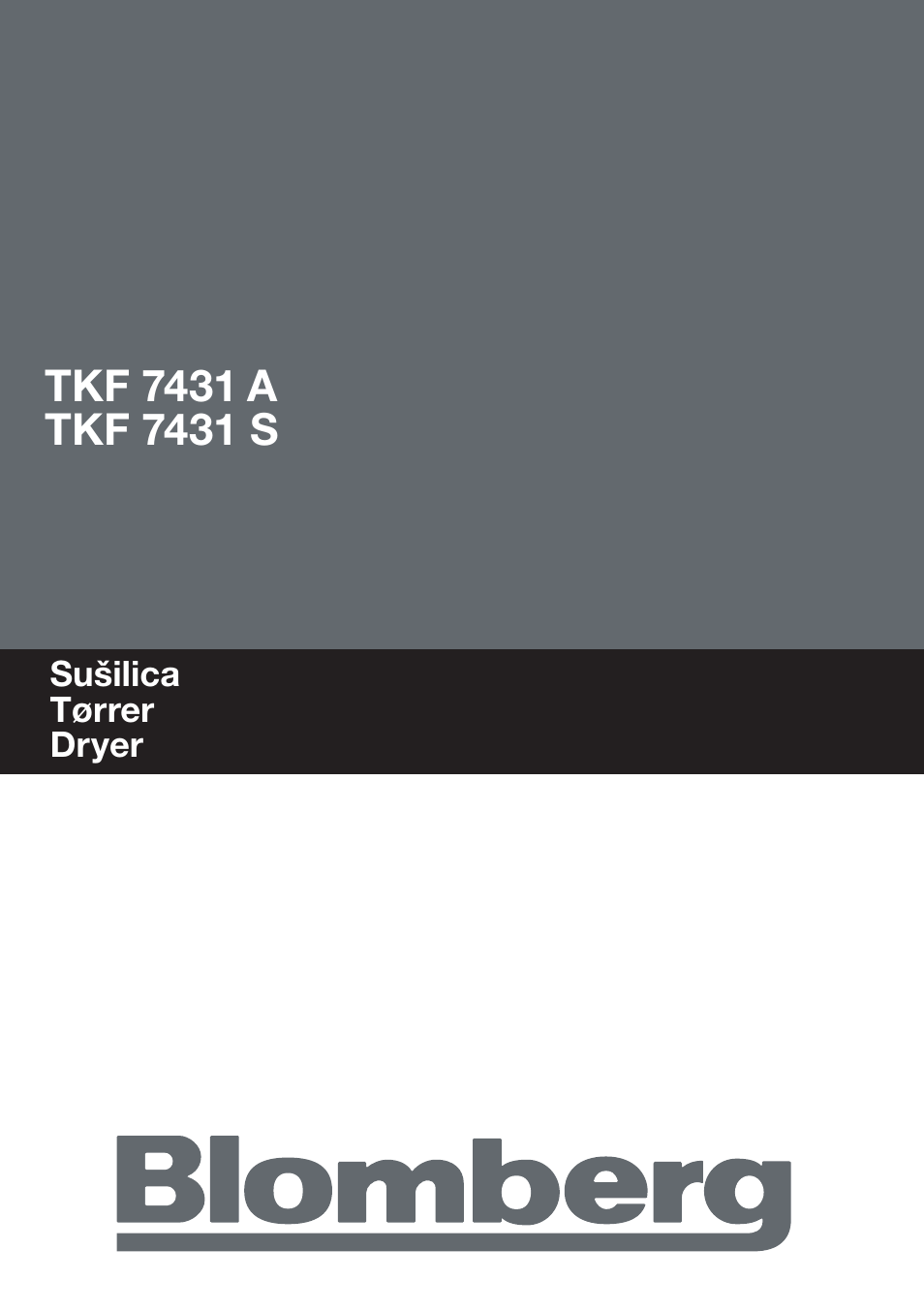 Blomberg TKF 7431 A User Manual | 64 pages