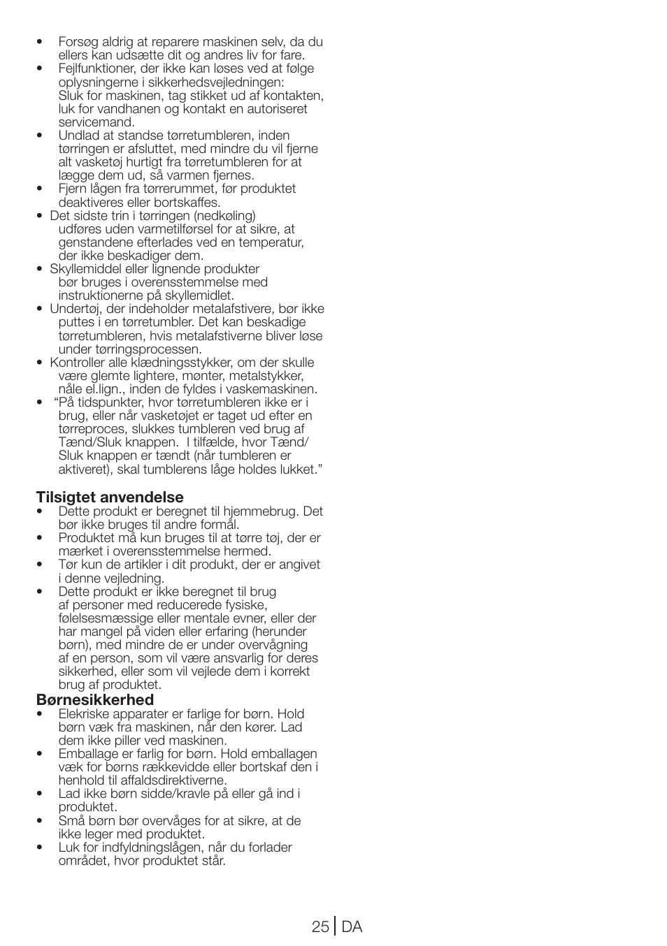 Blomberg TKF 7431 A User Manual | Page 25 / 64
