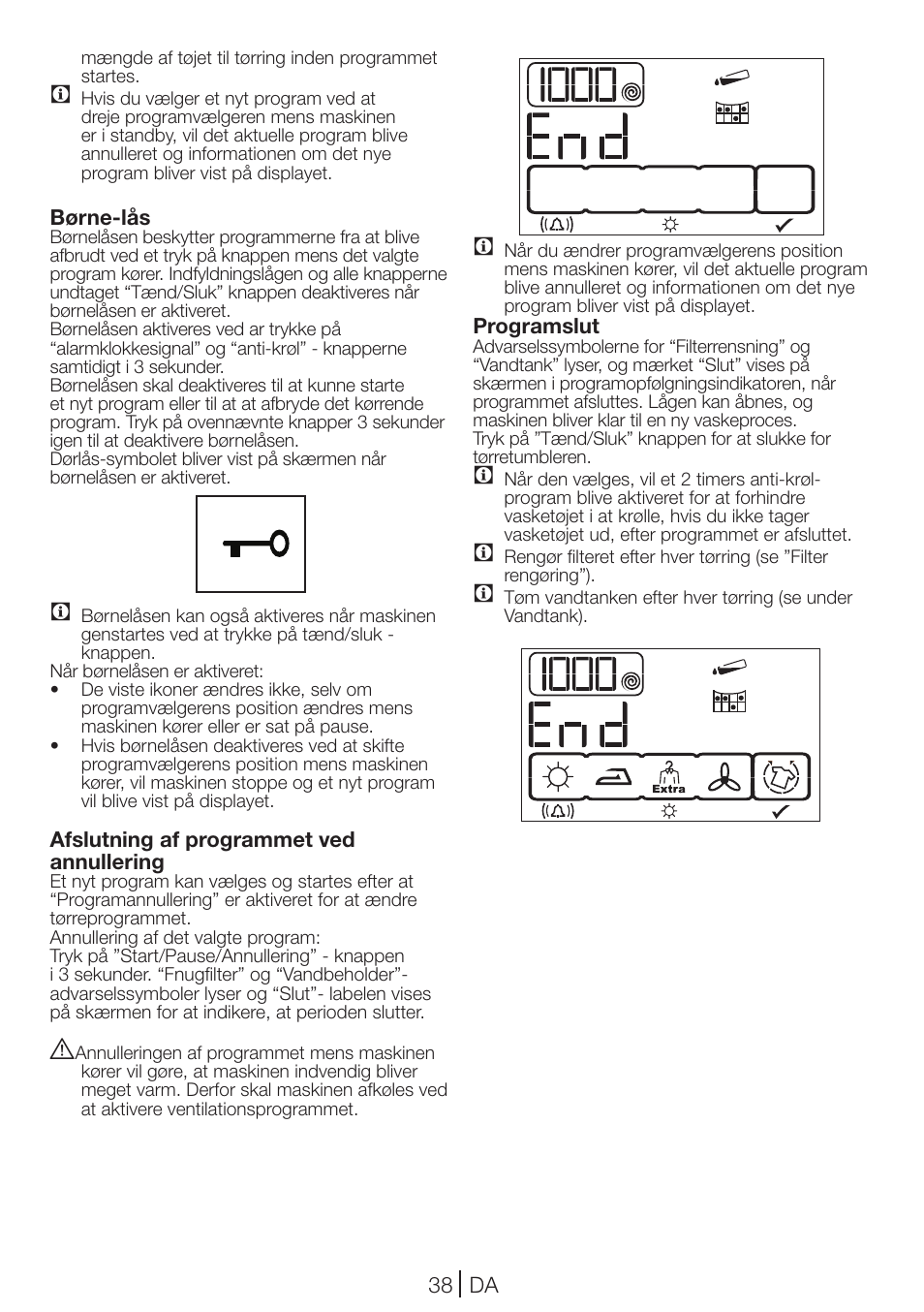 Blomberg TKF 7431 A User Manual | Page 38 / 64