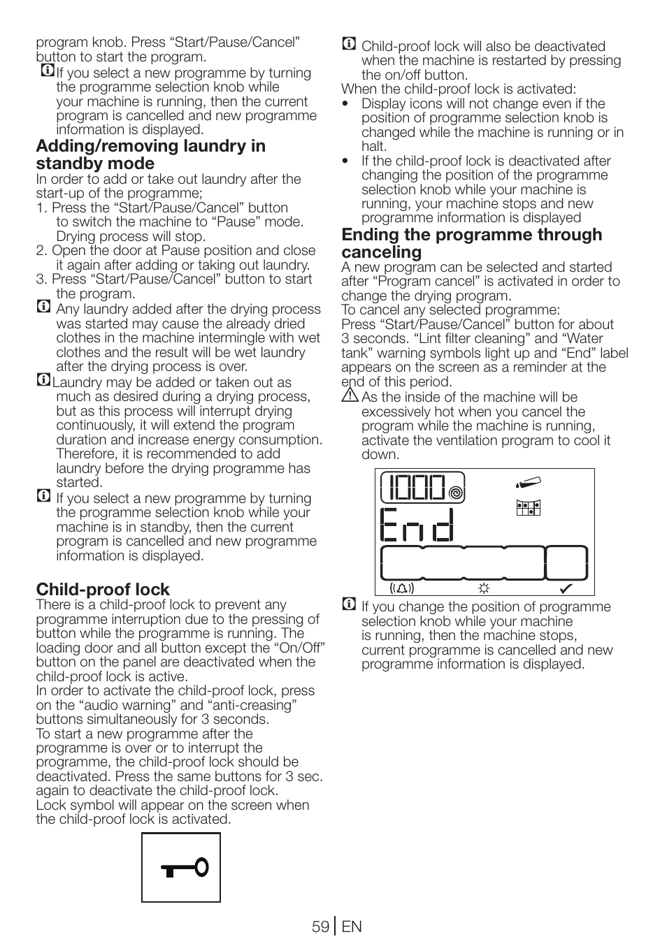 Blomberg TKF 7431 A User Manual | Page 59 / 64