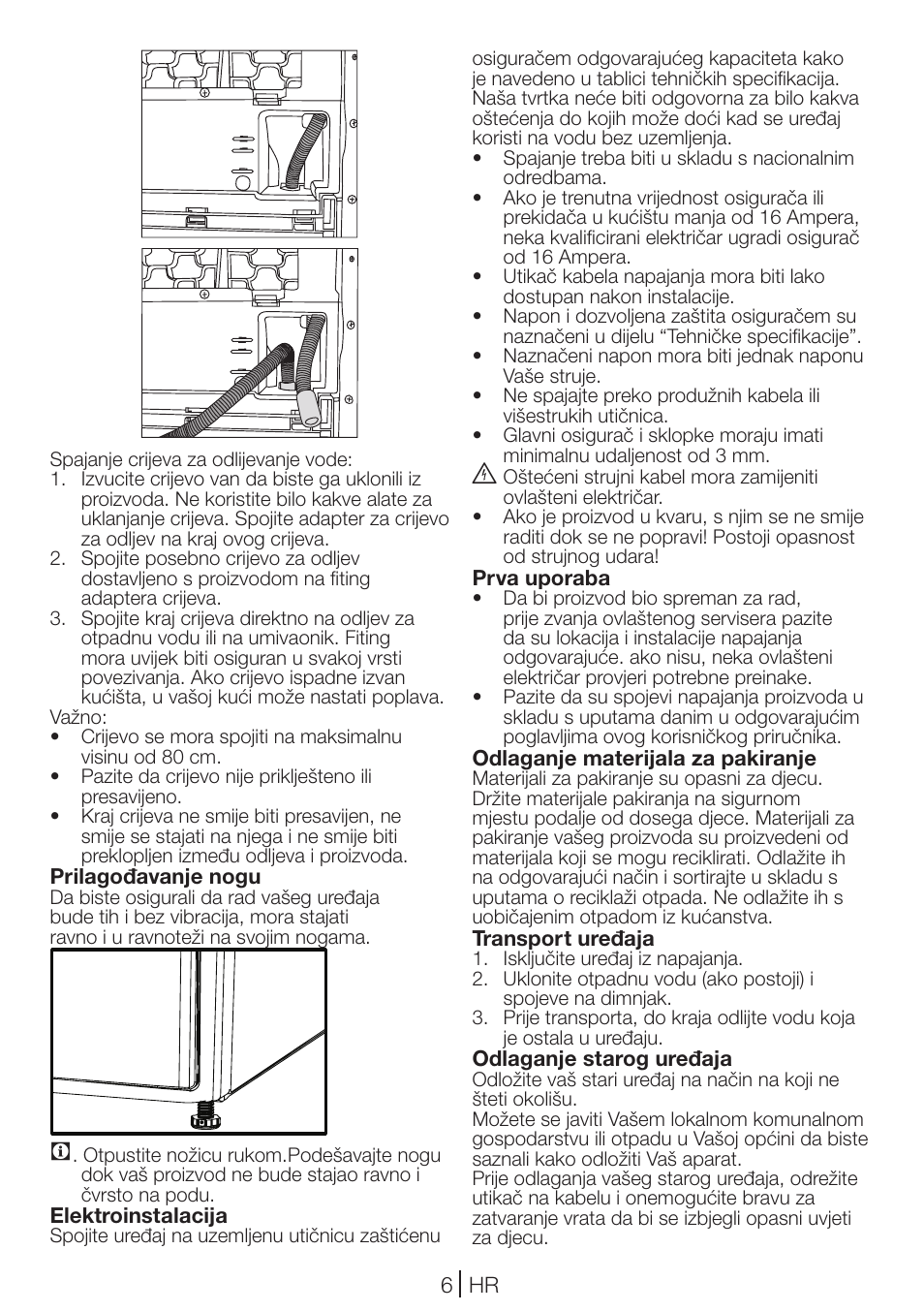 Blomberg TKF 7431 A User Manual | Page 6 / 64