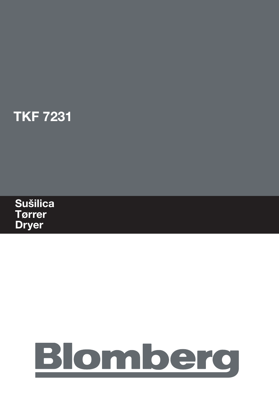 Blomberg TKF 7231 User Manual | 52 pages