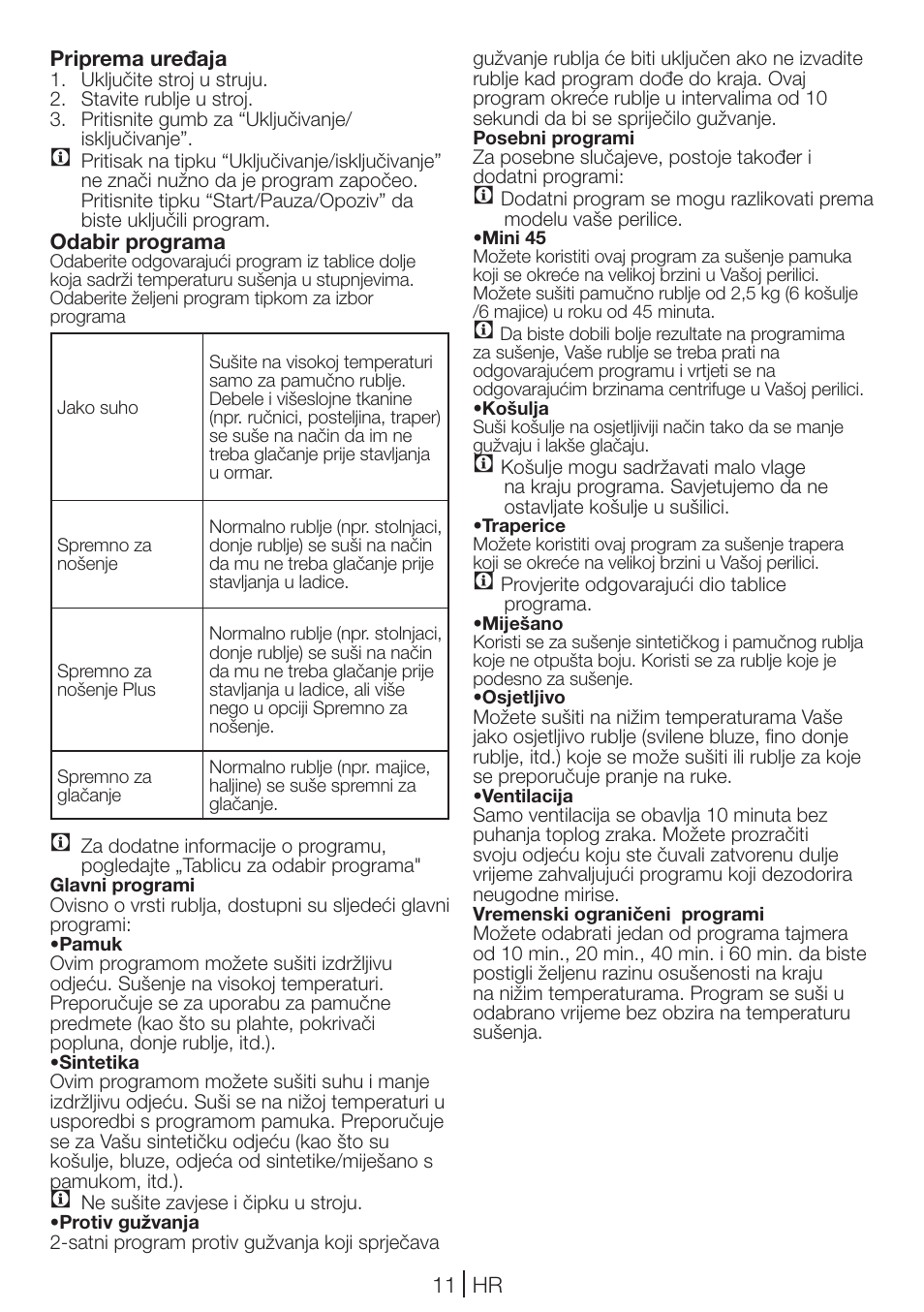 Blomberg TKF 7231 User Manual | Page 11 / 52