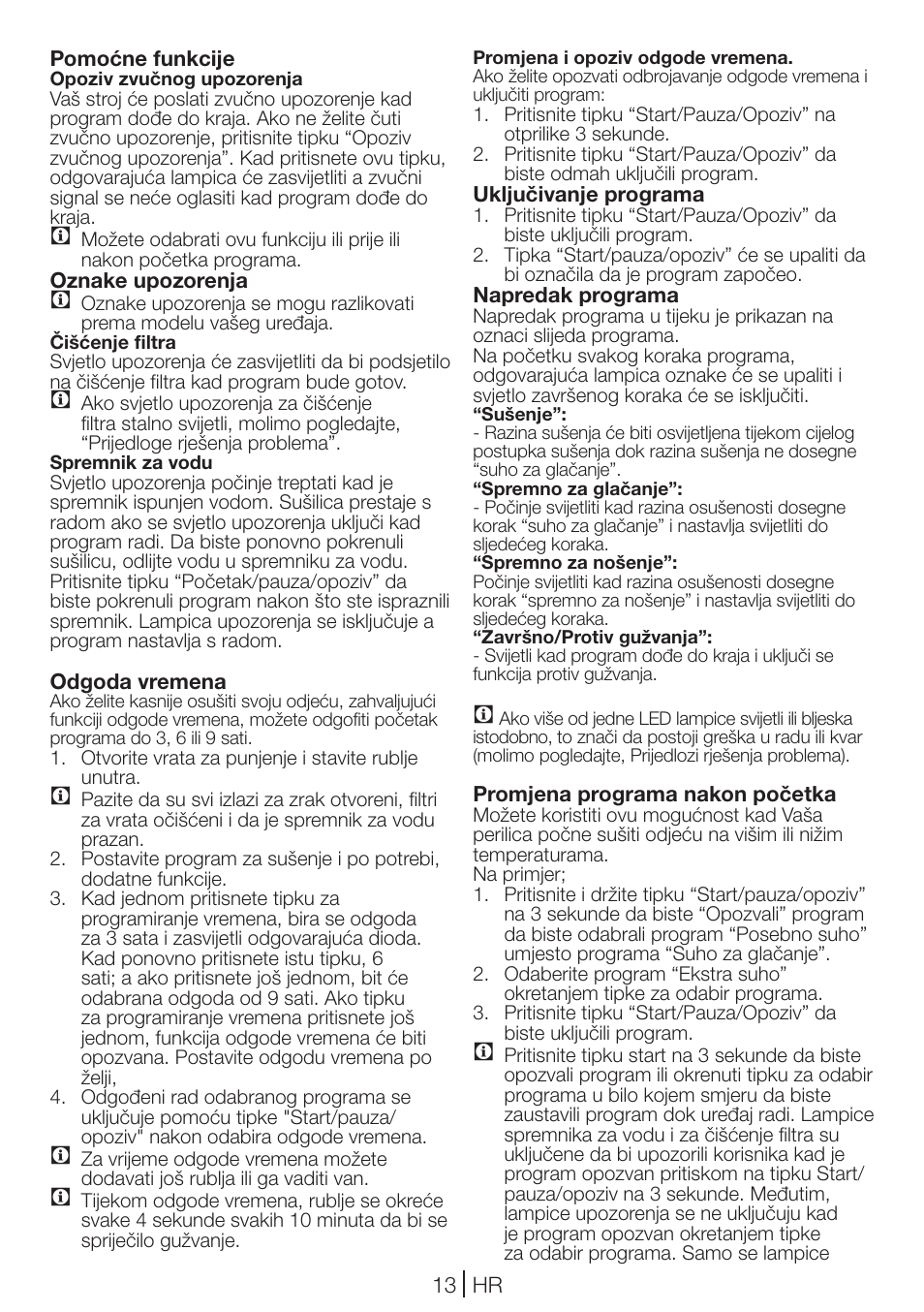 Blomberg TKF 7231 User Manual | Page 13 / 52