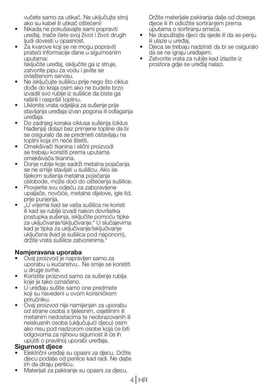 Blomberg TKF 7231 User Manual | Page 4 / 52
