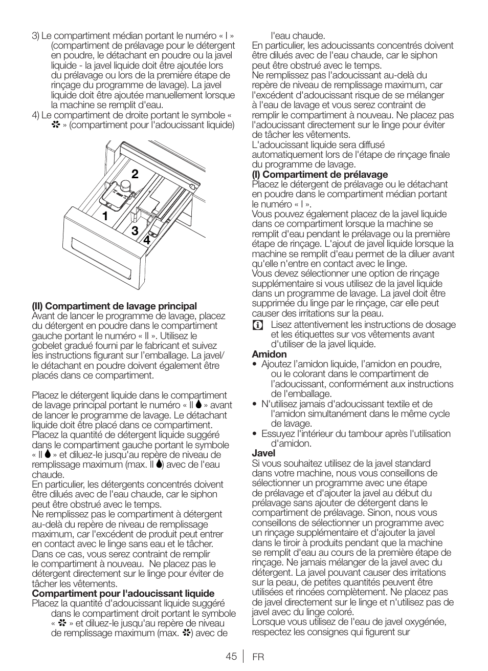 Blomberg WMI 7462 WE20 User Manual | Page 45 / 76