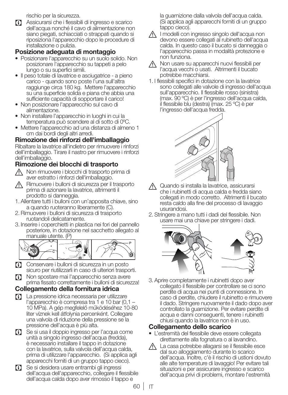 Blomberg WMI 7462 WE20 User Manual | Page 60 / 76