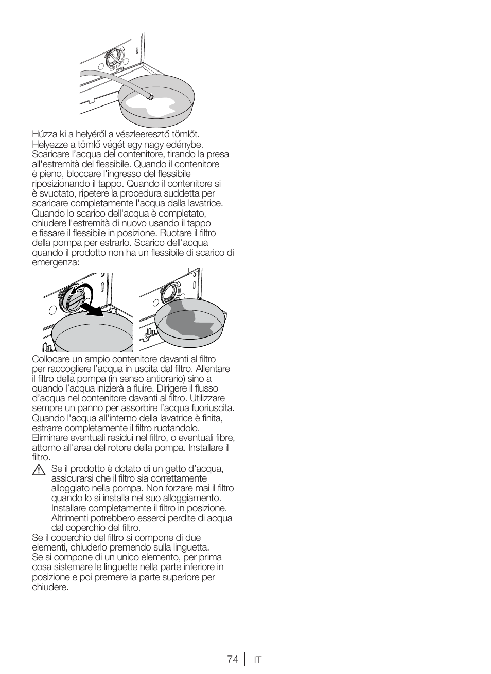 Blomberg WMI 7462 WE20 User Manual | Page 74 / 76