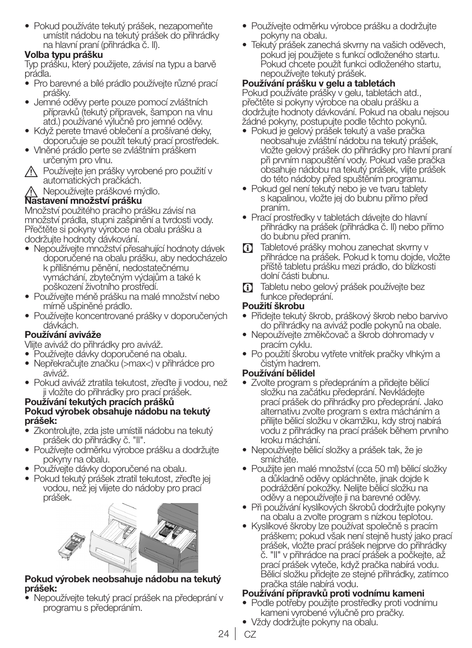 Blomberg WNF 5441 AE20 User Manual | Page 24 / 72