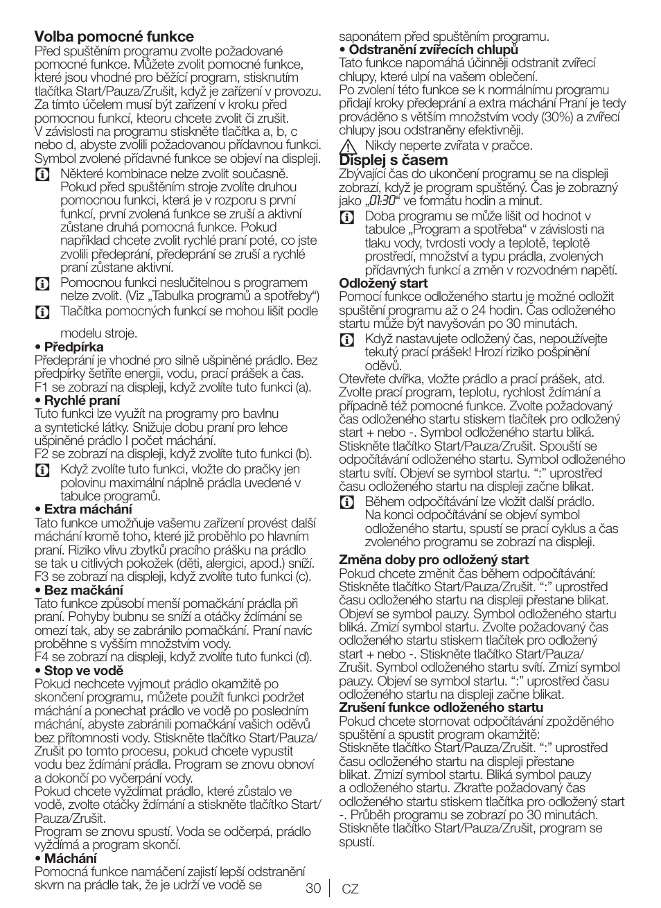 Blomberg WNF 5441 AE20 User Manual | Page 30 / 72