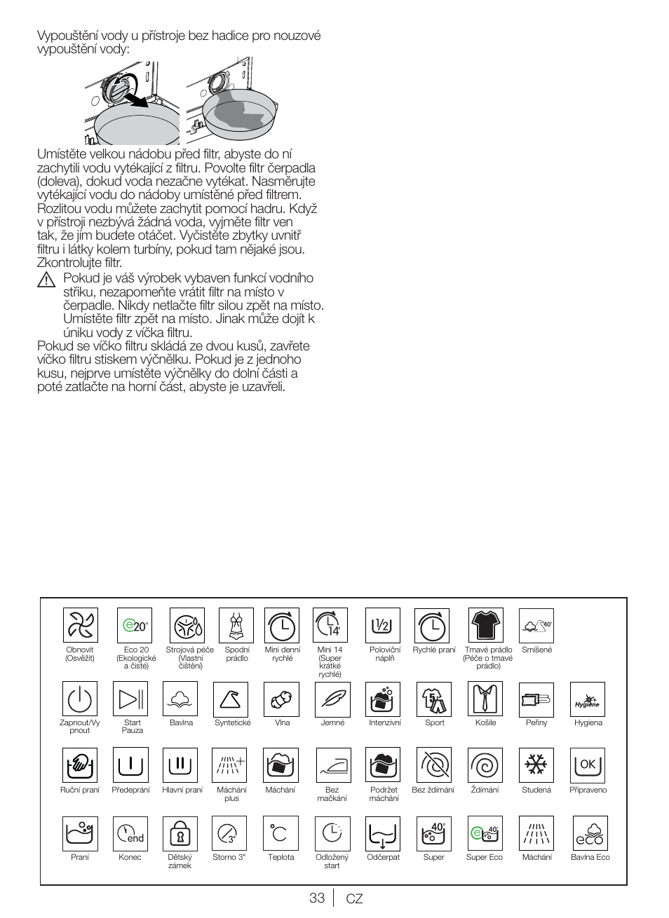 Blomberg WNF 5441 AE20 User Manual | Page 33 / 72