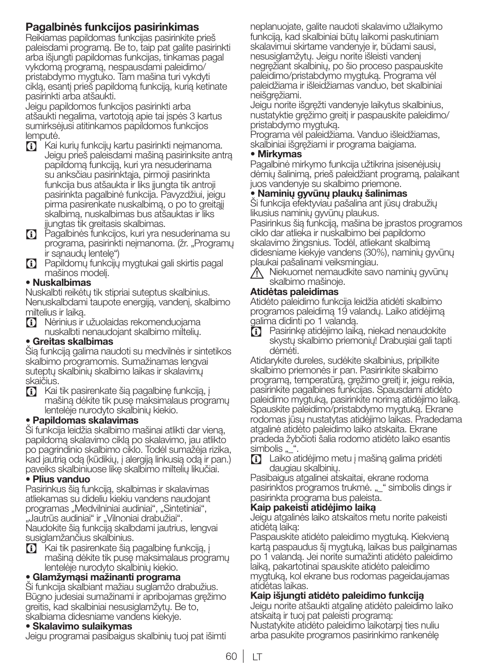 Blomberg WNF 5380 WE User Manual | Page 60 / 68
