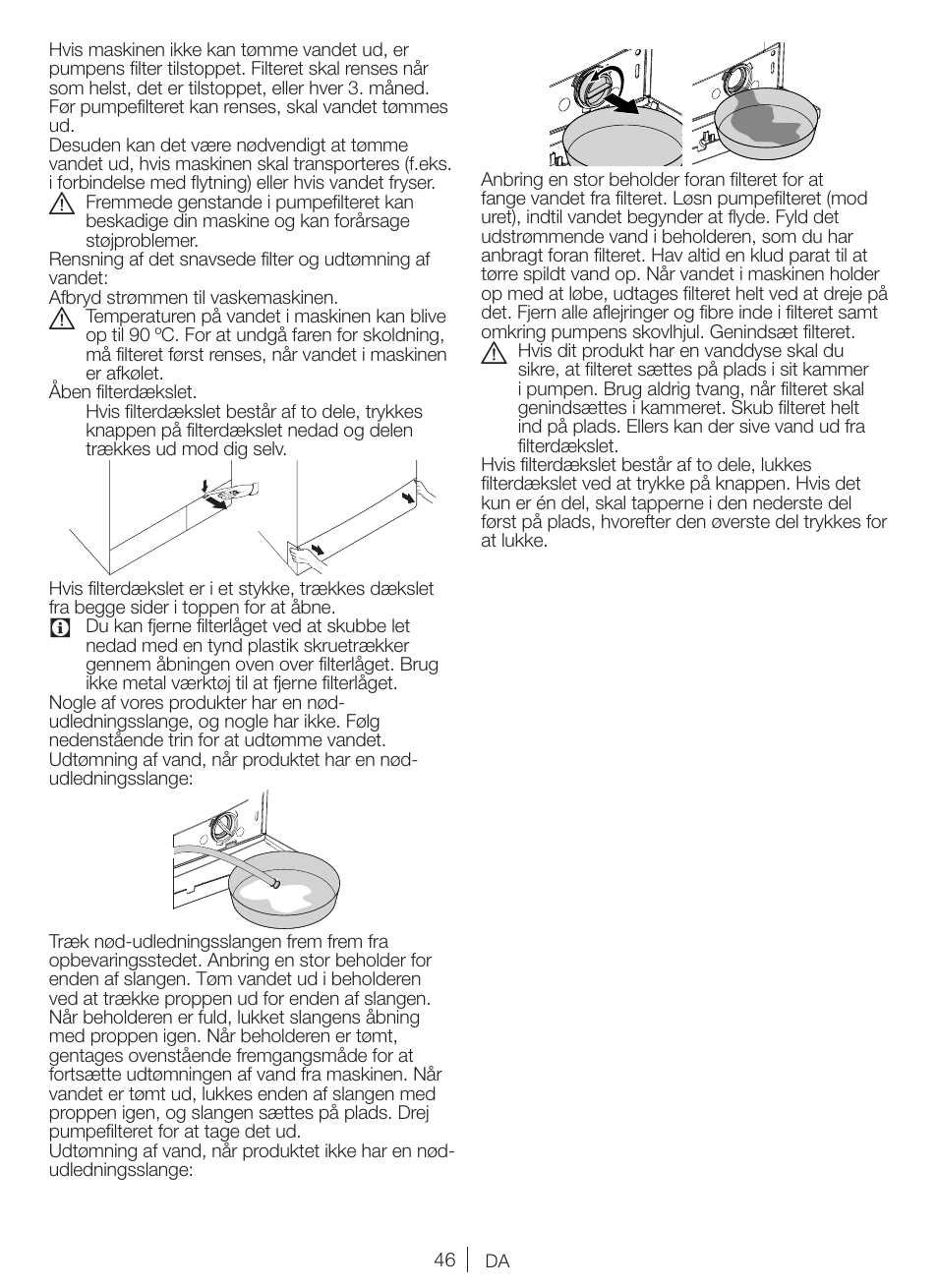 Blomberg WNF 6100 WEN User Manual | Page 46 / 63