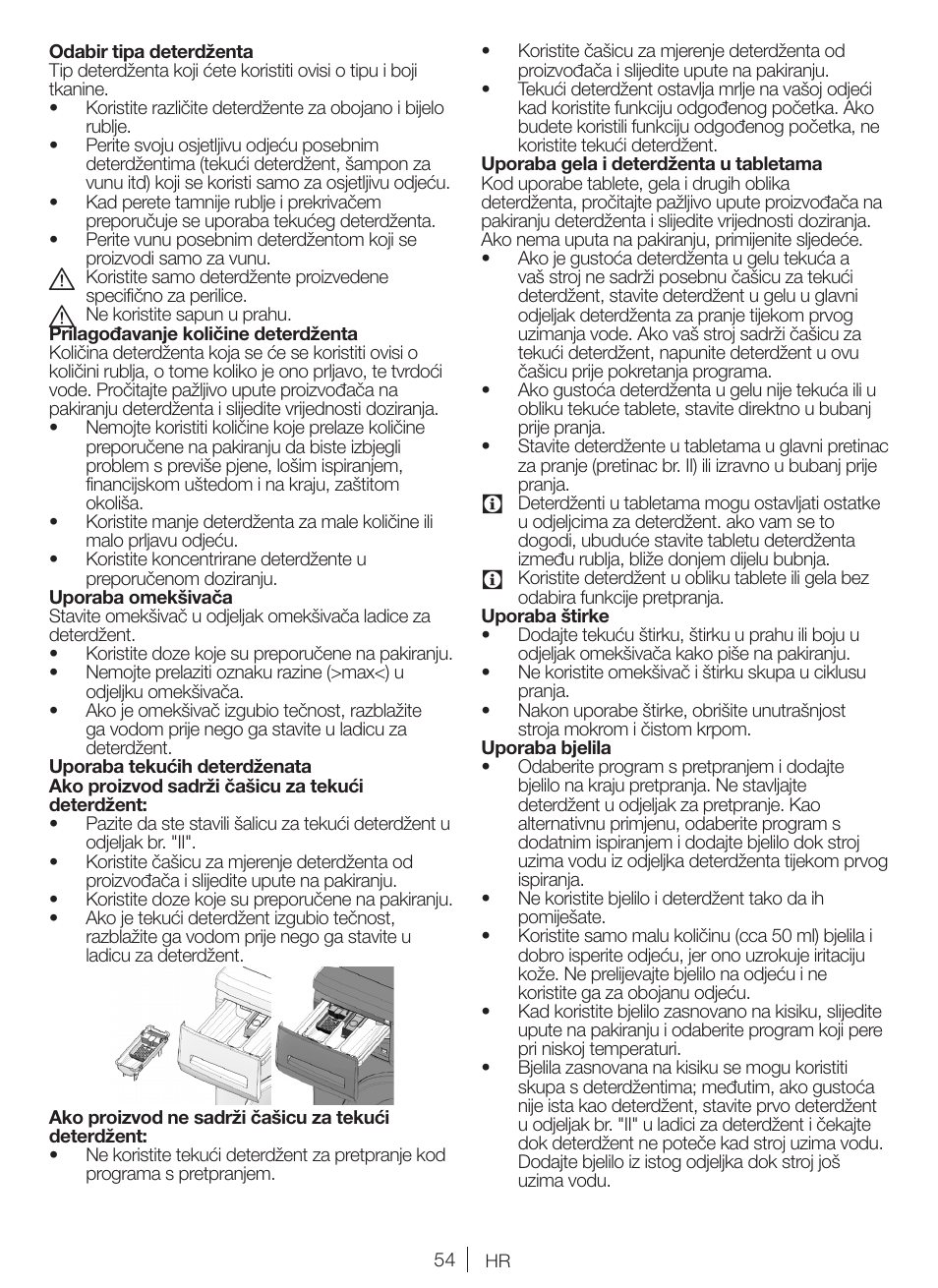 Blomberg WNF 6100 WEN User Manual | Page 54 / 63