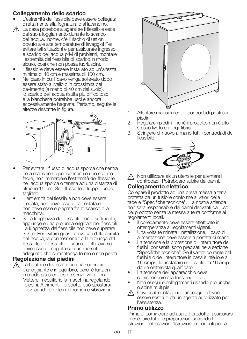 Blomberg WNF 7361 AE20 User Manual | Page 55 / 68