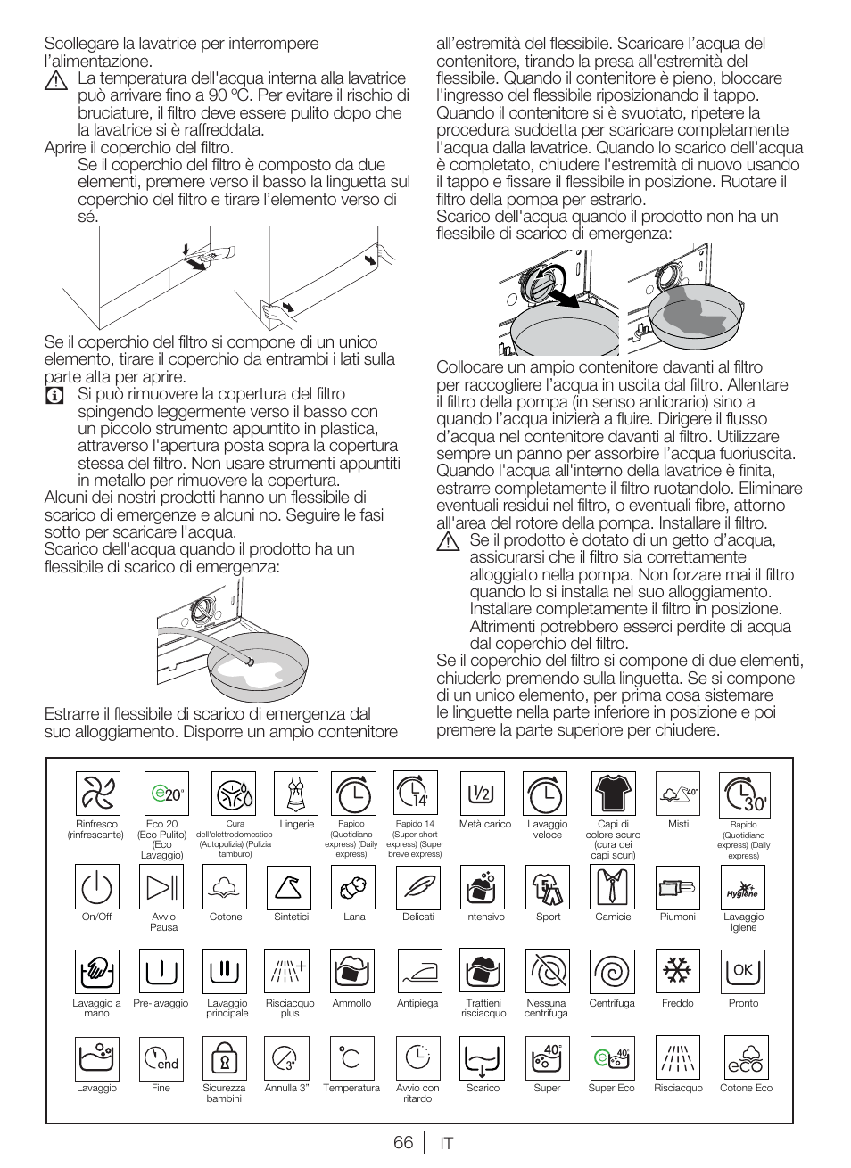 Blomberg WNF 7361 AE20 User Manual | Page 66 / 68