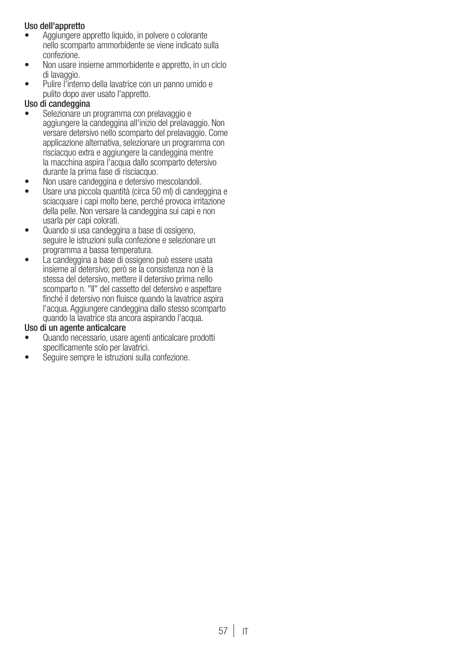 Blomberg WNF 7300 WE20 User Manual | Page 57 / 68