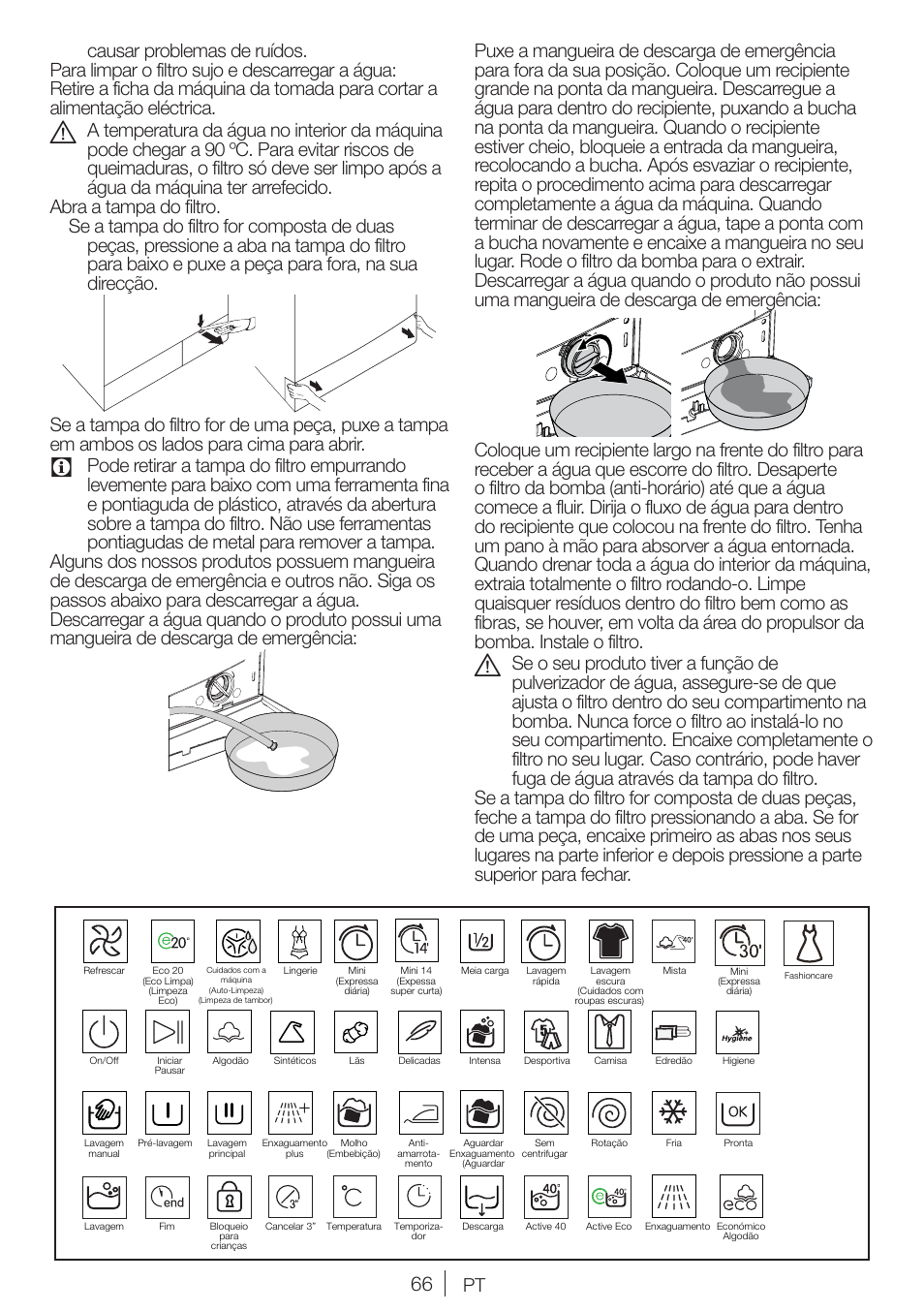 Blomberg WNF 7241 WE20 User Manual | Page 66 / 68