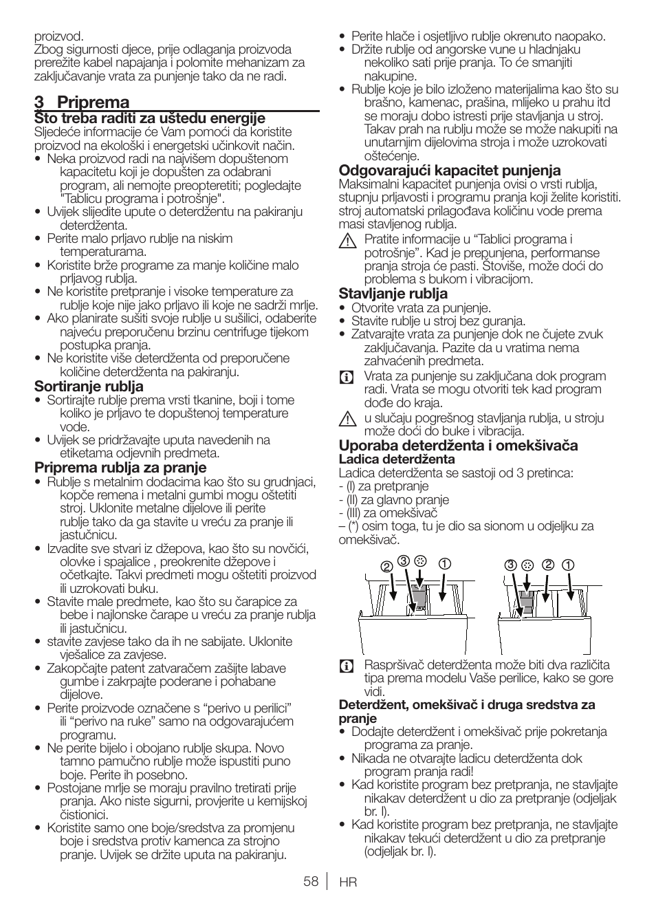 3 priprema | Blomberg WNF 9447 ACE20 User Manual | Page 58 / 70