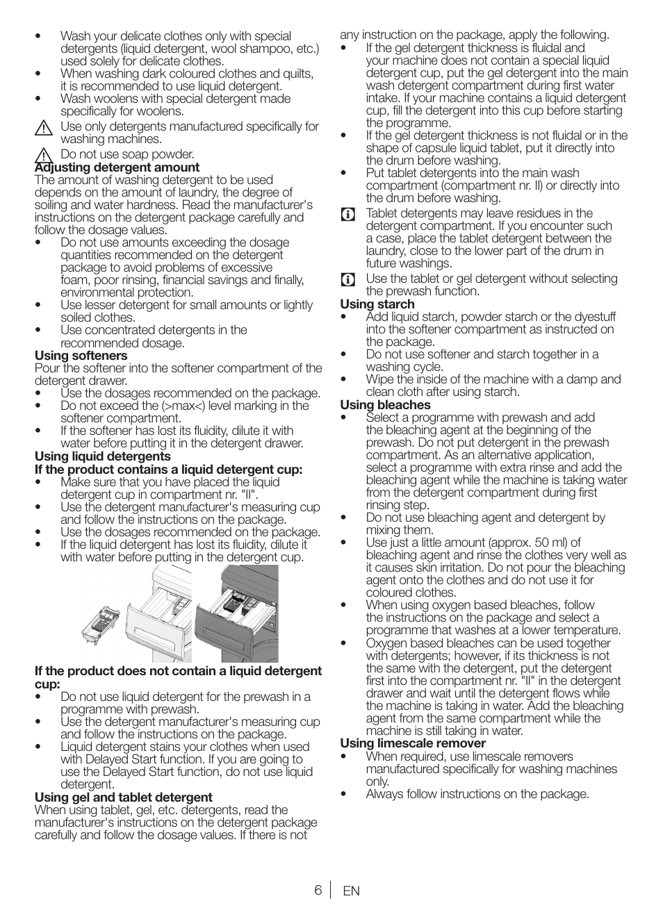 Blomberg WNF 9447 ACE20 User Manual | Page 6 / 70