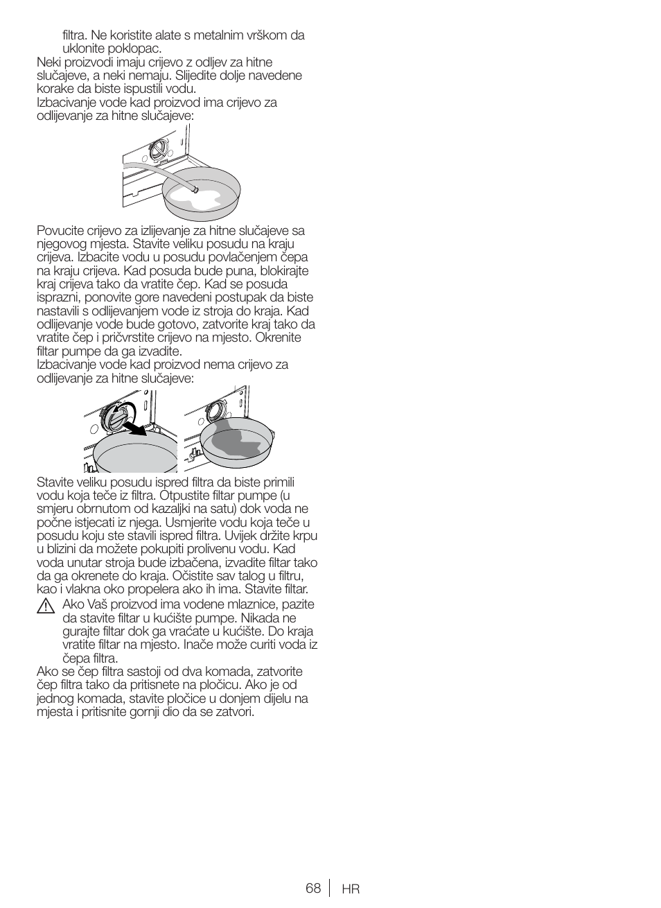 Blomberg WNF 9447 ACE20 User Manual | Page 68 / 70