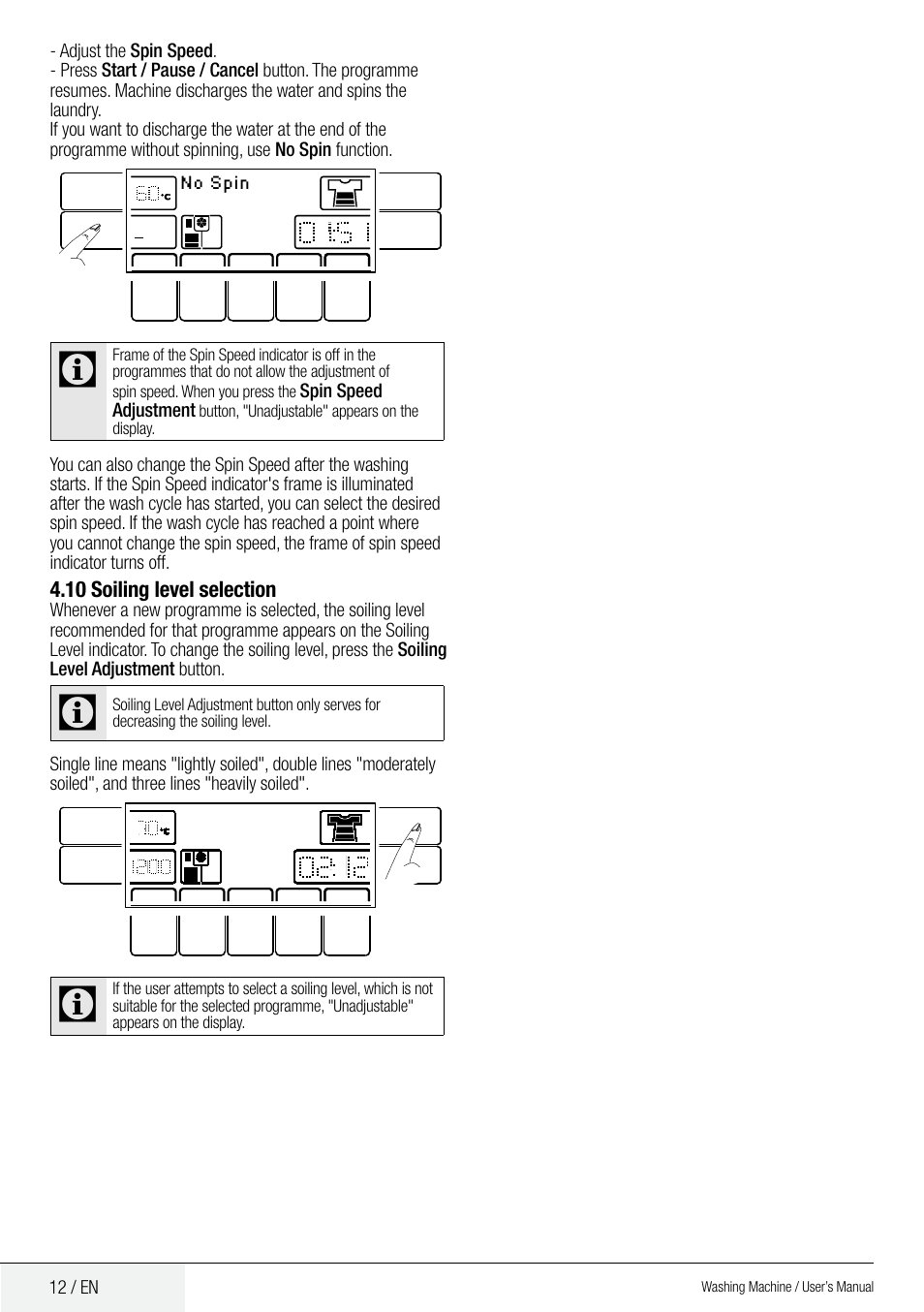 Blomberg WMF 9649 WZE40 User Manual | Page 12 / 46