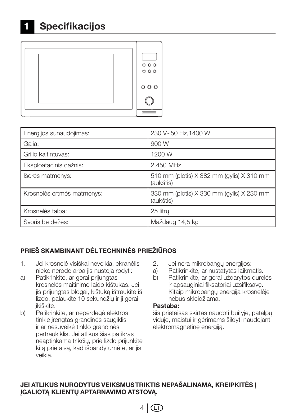 1specifikacijos | Blomberg MEE 3150 X User Manual | Page 116 / 140